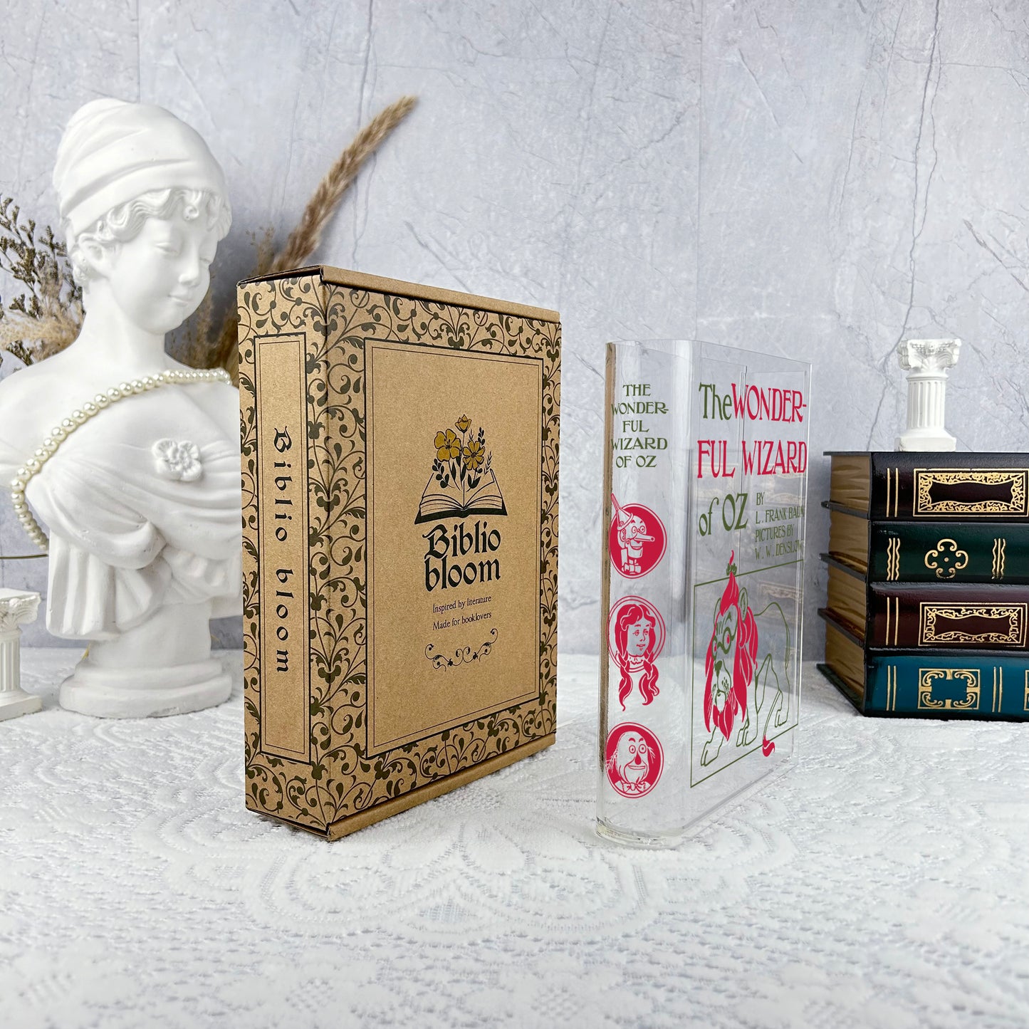The Wonderful Wizard of OZ Acrylic Bookish Vase