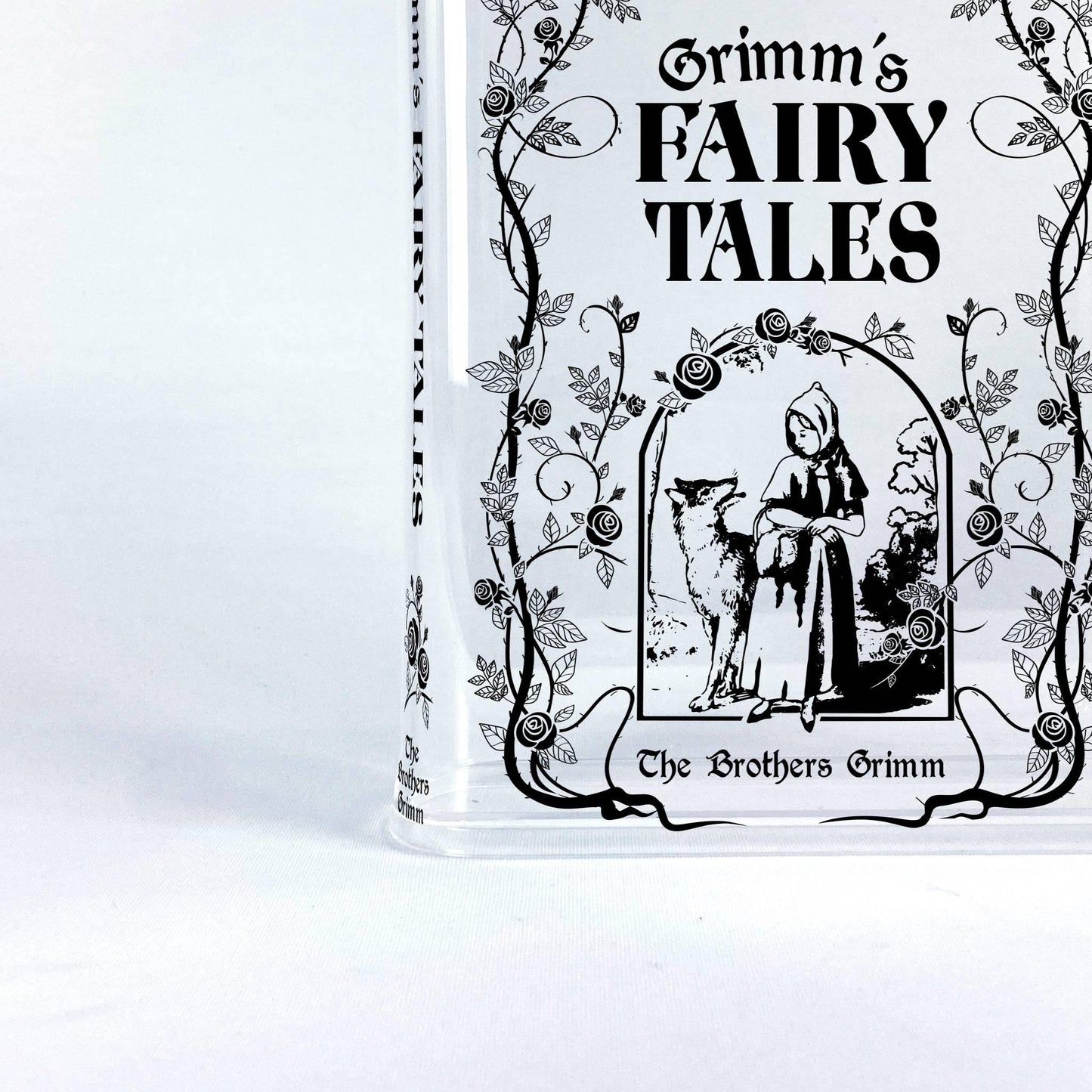 Grimms' Fairy Tales Acrylic Bookish Vase - Bookish Vase