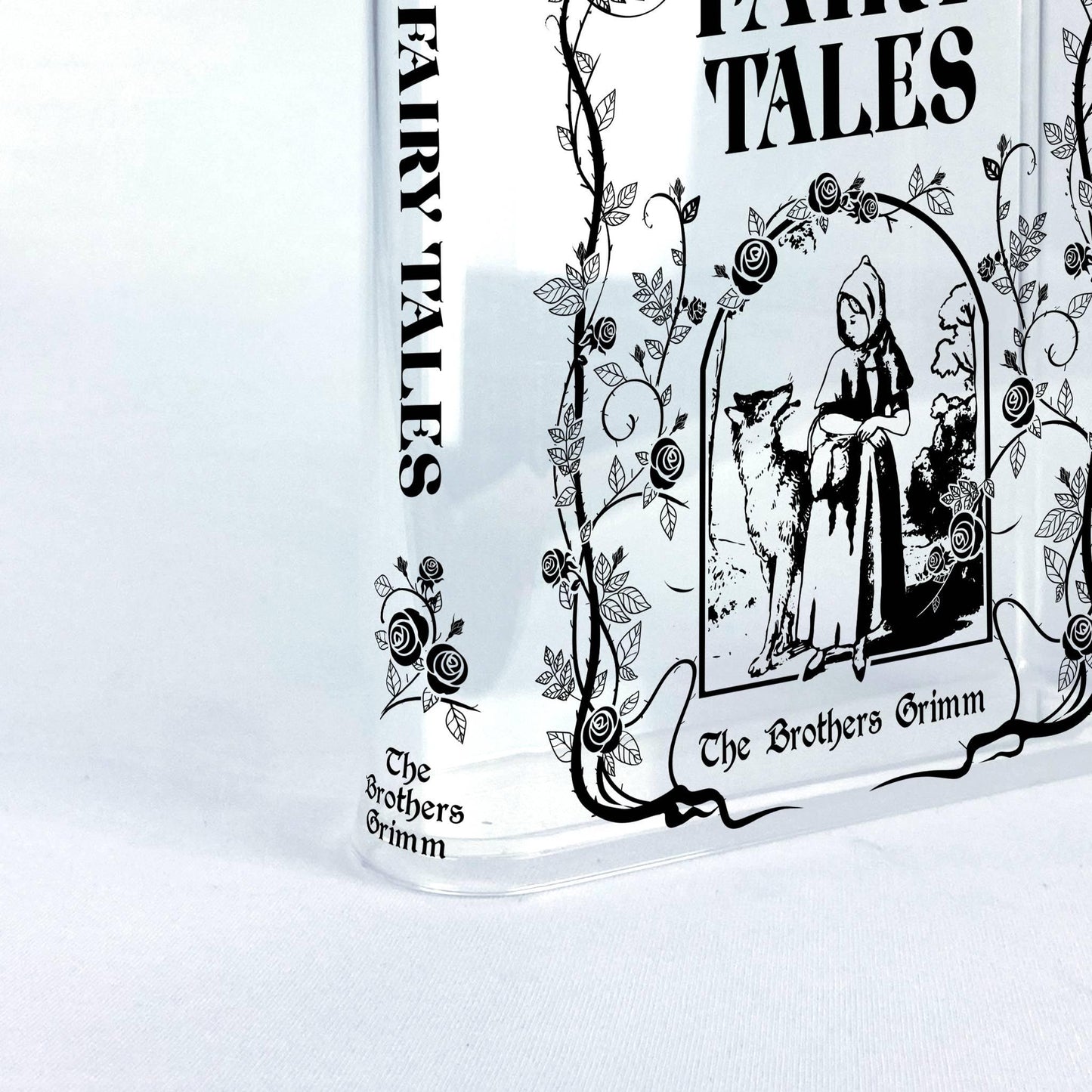 Grimms' Fairy Tales Acrylic Bookish Vase - Bookish Vase