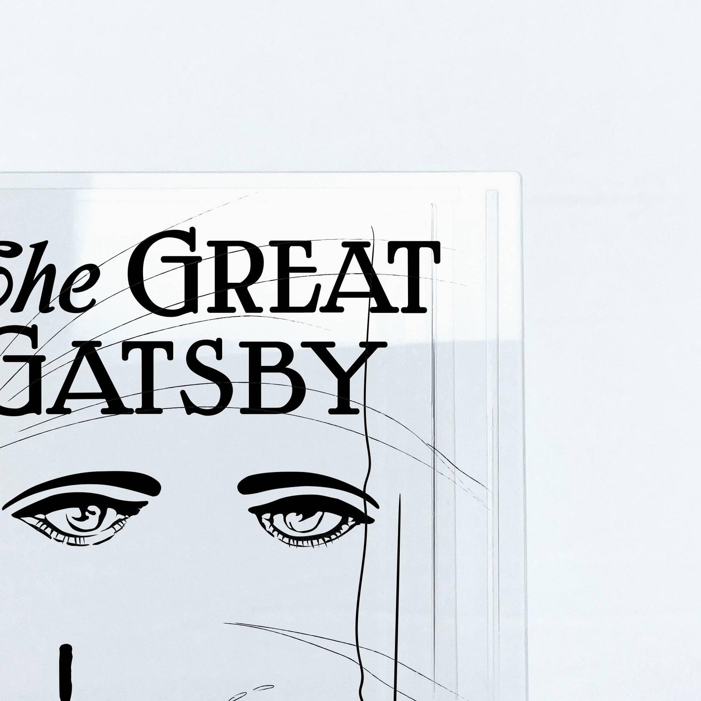 The Great Gatsby Acrylic Bookish Vase - Bookish Vase