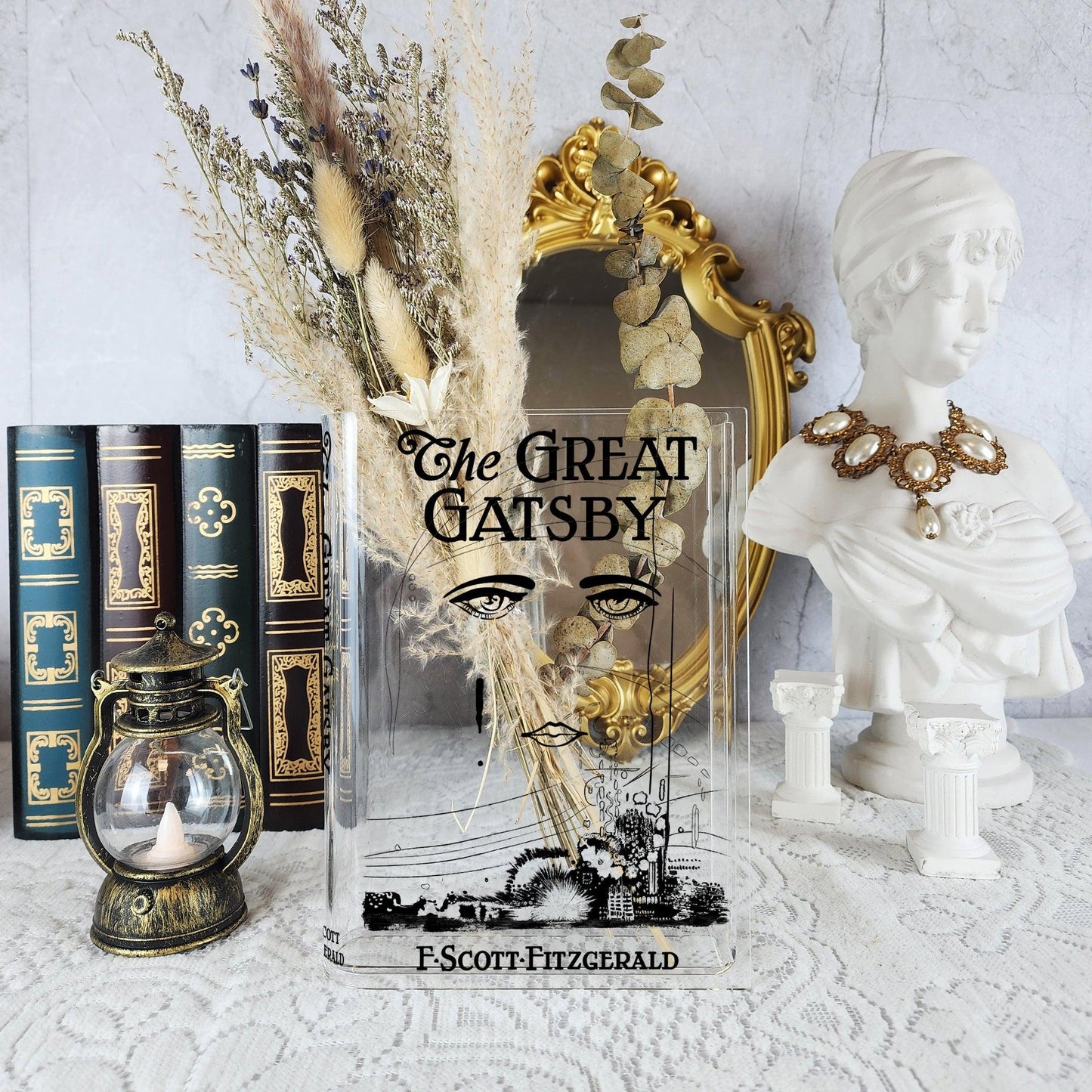 The Great Gatsby Acrylic Bookish Vase - Bookish Vase